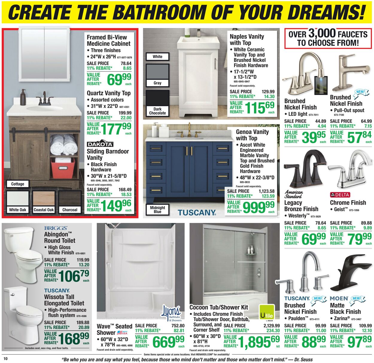 Catalogue Menards from 10/21/2026