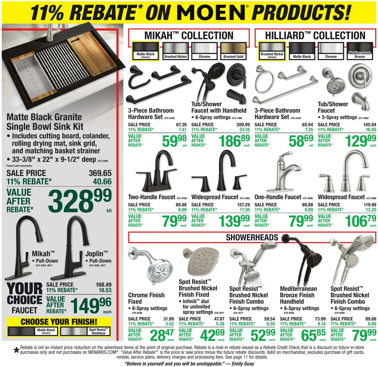 Catalogue Menards from 10/21/2026