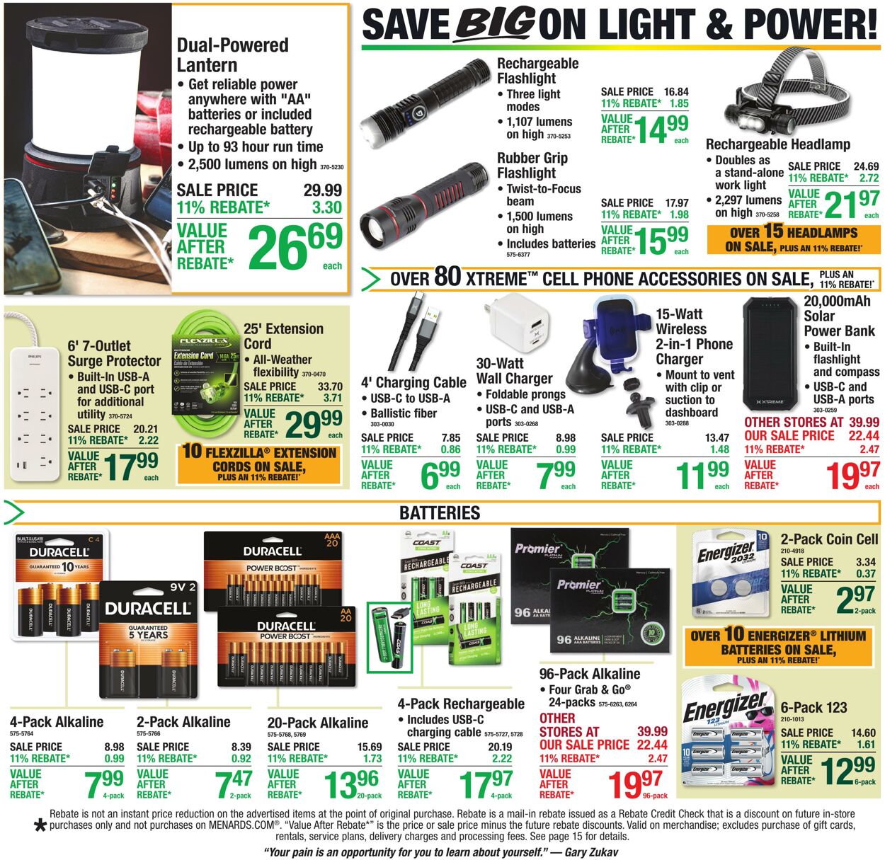 Catalogue Menards from 10/28/2026