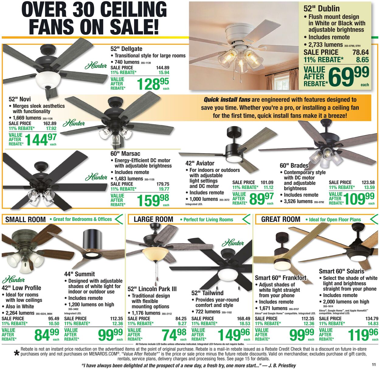Catalogue Menards from 10/28/2026