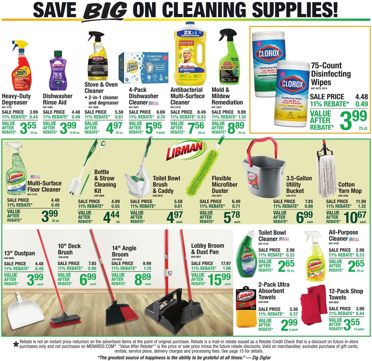 Catalogue Menards from 10/28/2026
