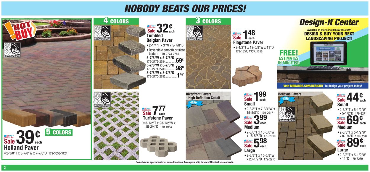 Catalogue Menards from 04/21/2019