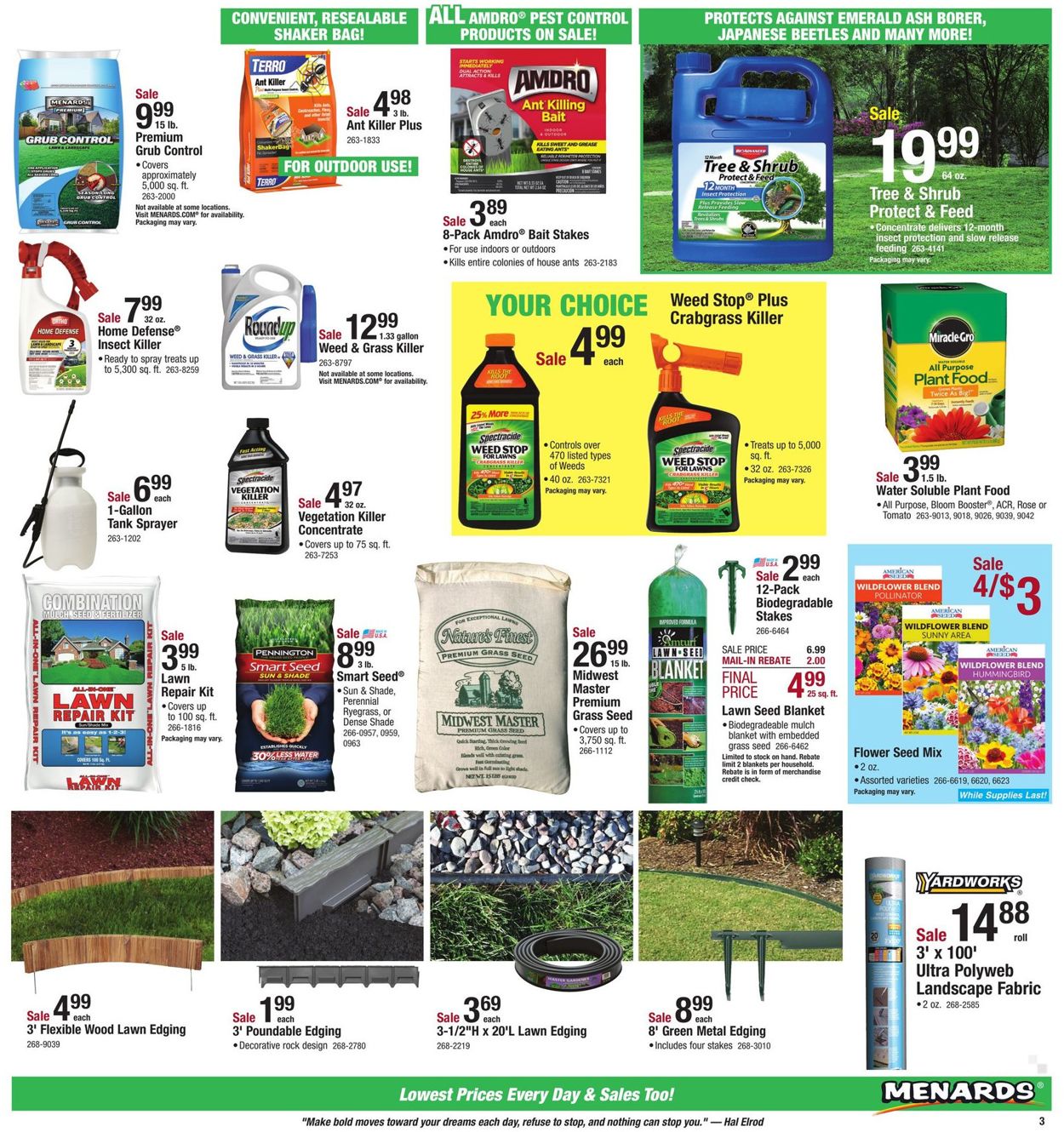 Catalogue Menards from 04/21/2019