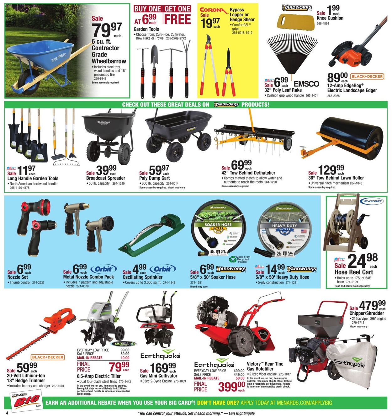 Catalogue Menards from 04/21/2019