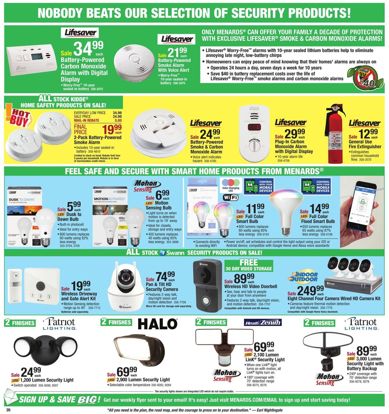 Catalogue Menards from 04/21/2019