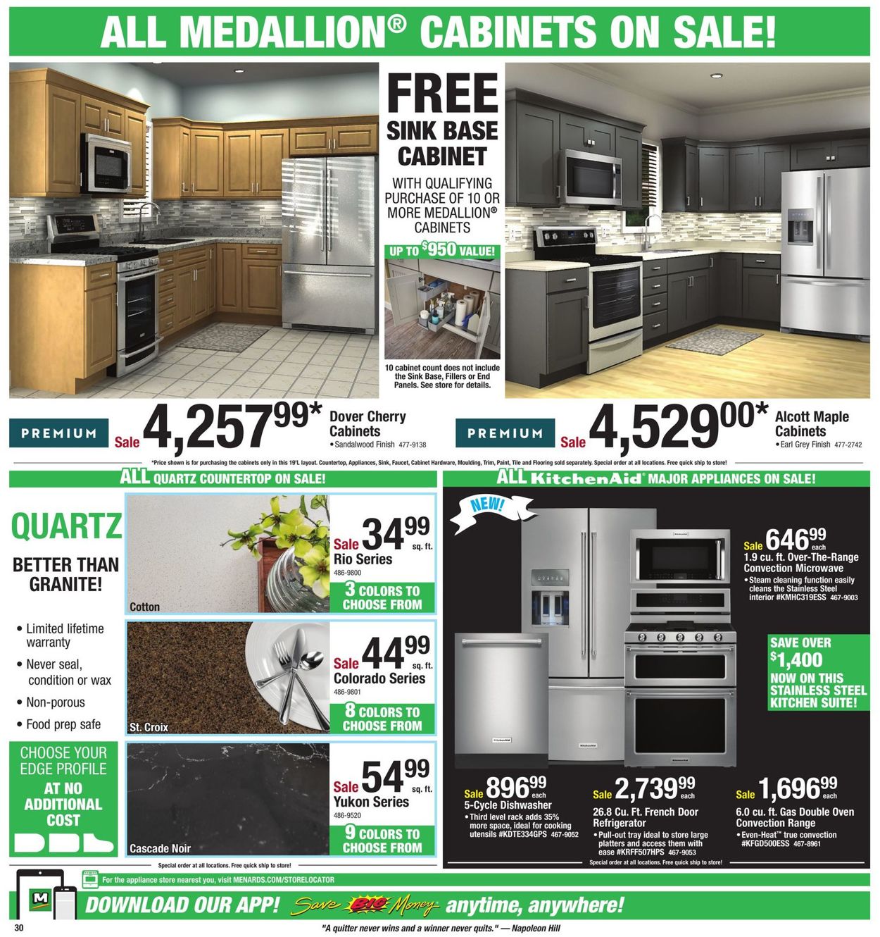 Catalogue Menards from 04/21/2019