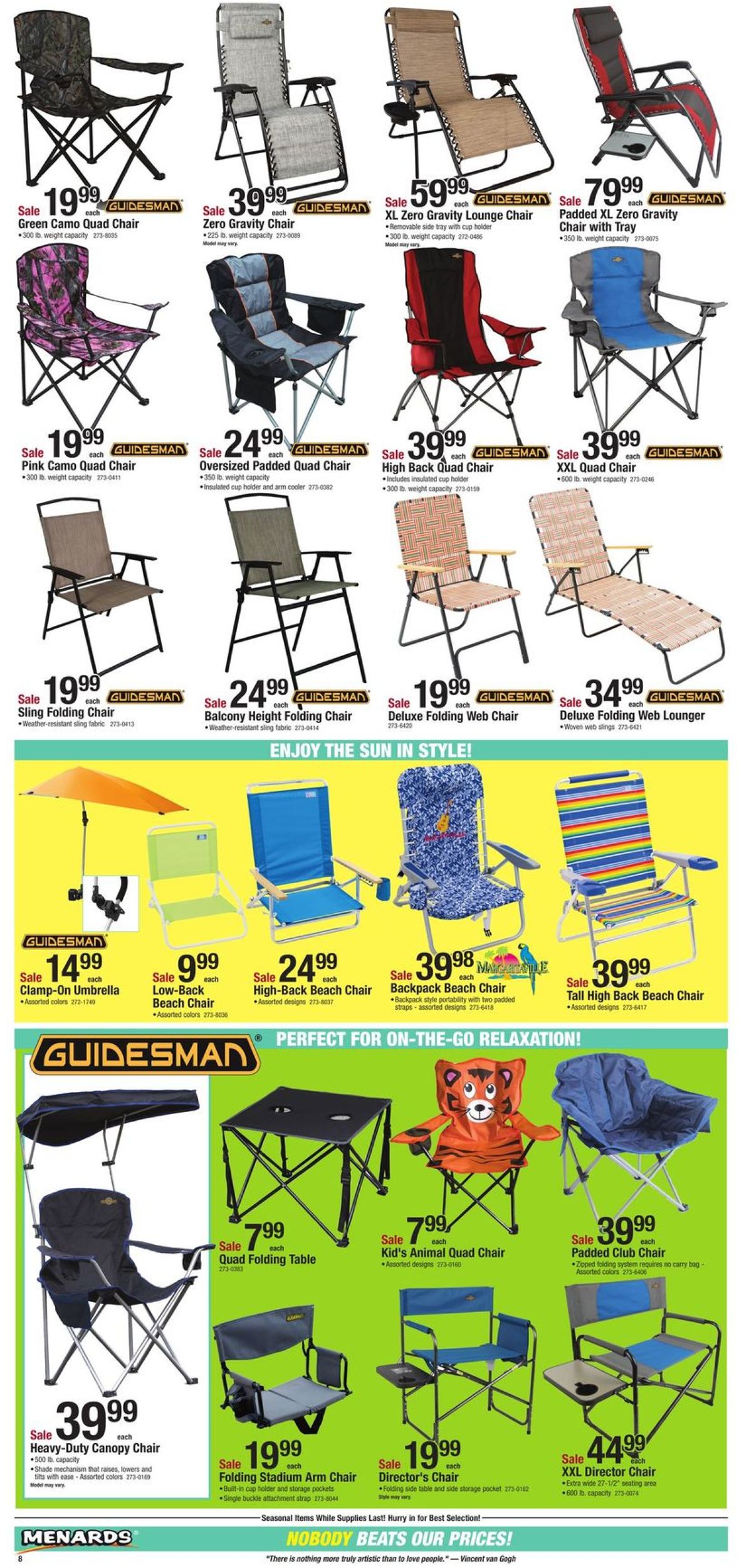 Catalogue Menards from 04/24/2019