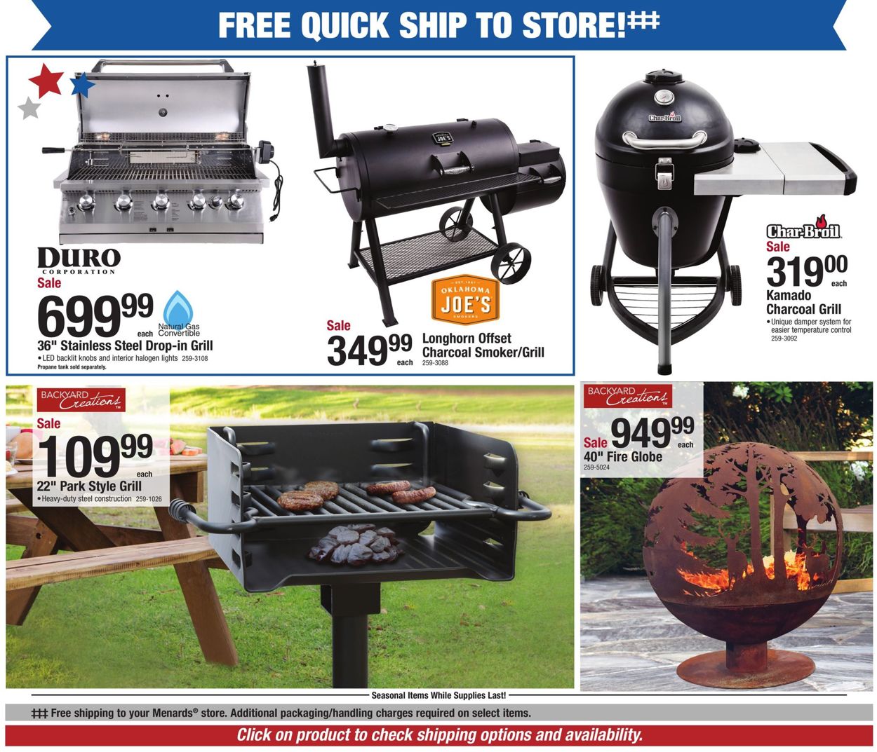 Catalogue Menards from 06/23/2019