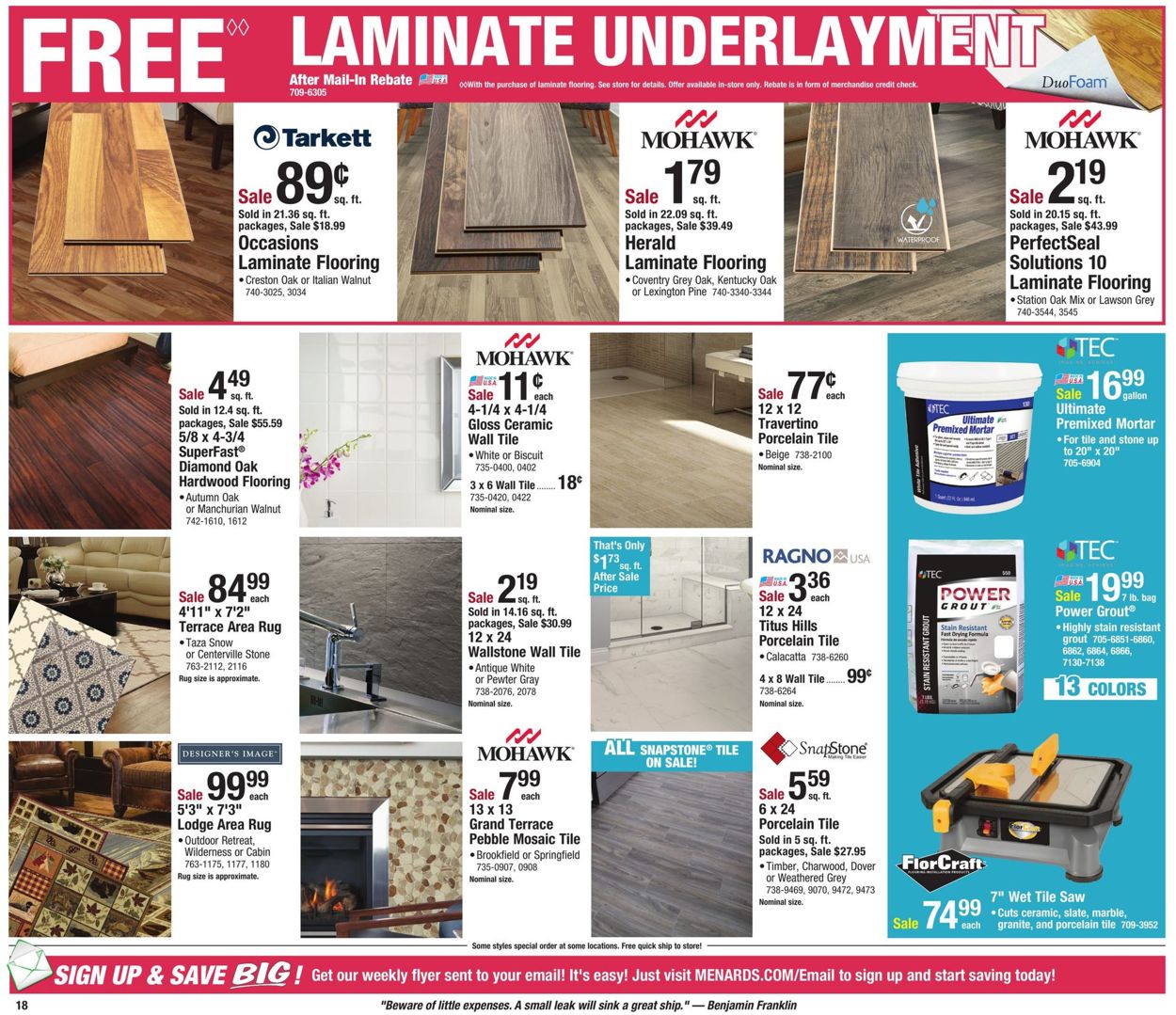 Menards Current weekly ad 06/30 - 07/06/2019 [21 ...