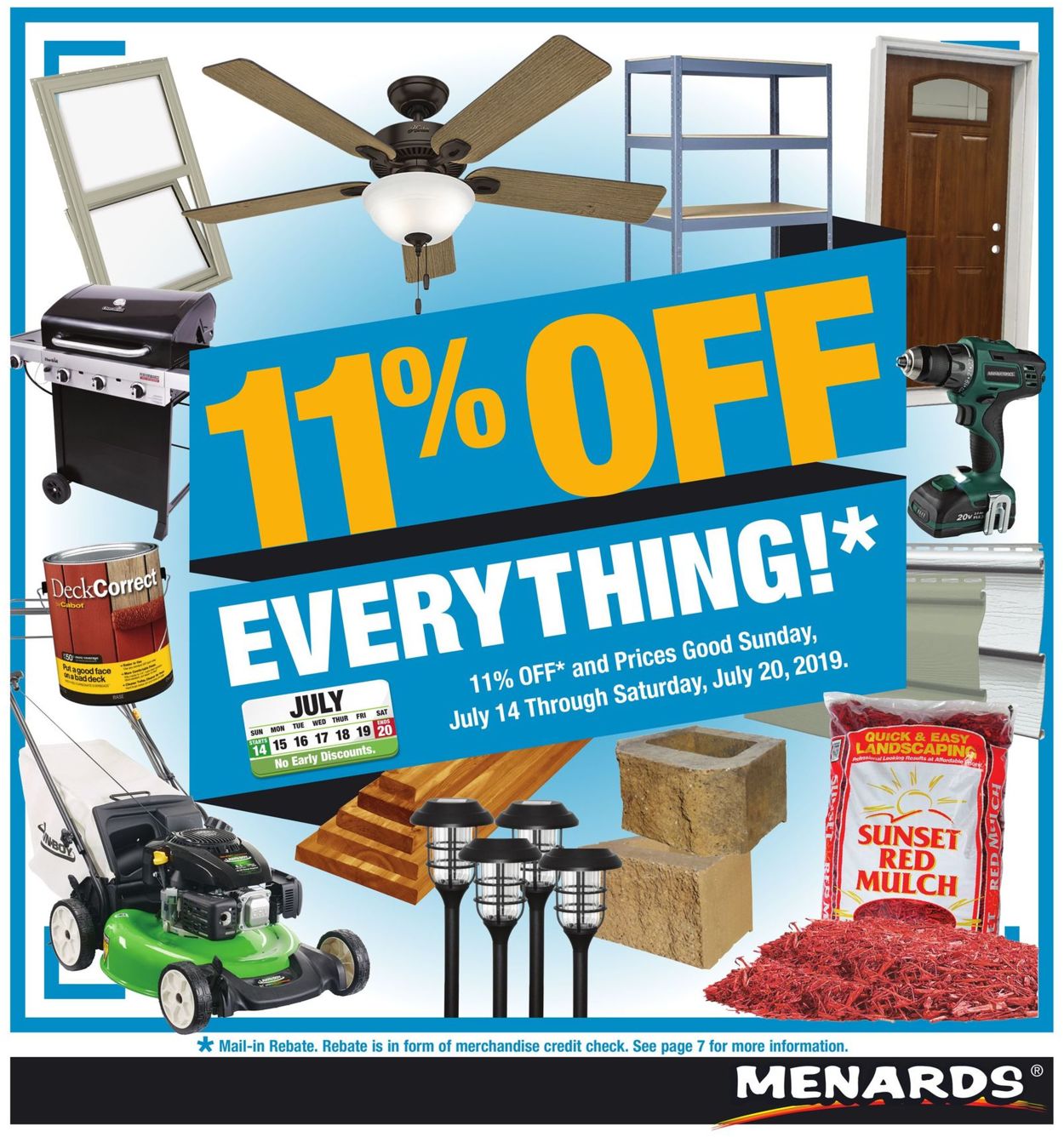 Menards Current weekly ad 07/14 07/20/2019