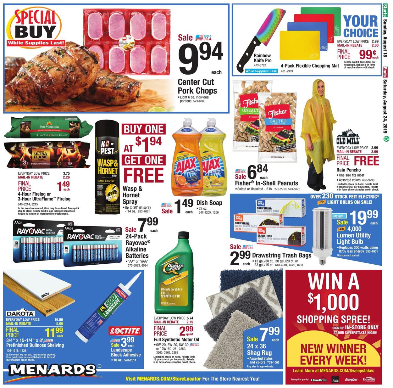 Menards Current weekly ad 08/18 - 08/24/2019 [33] - 0