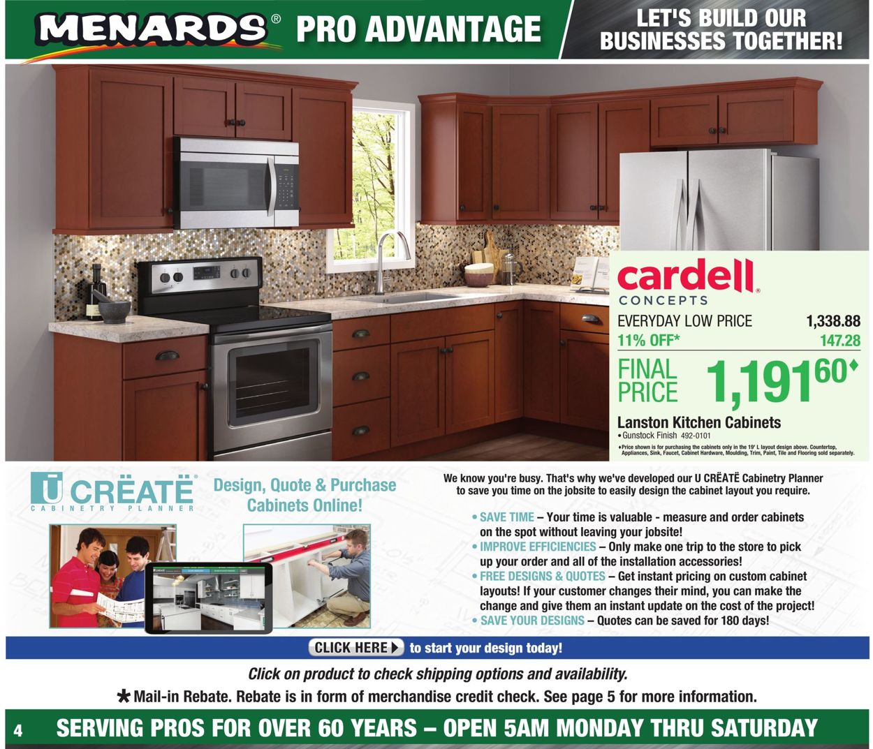 Catalogue Menards from 08/25/2019