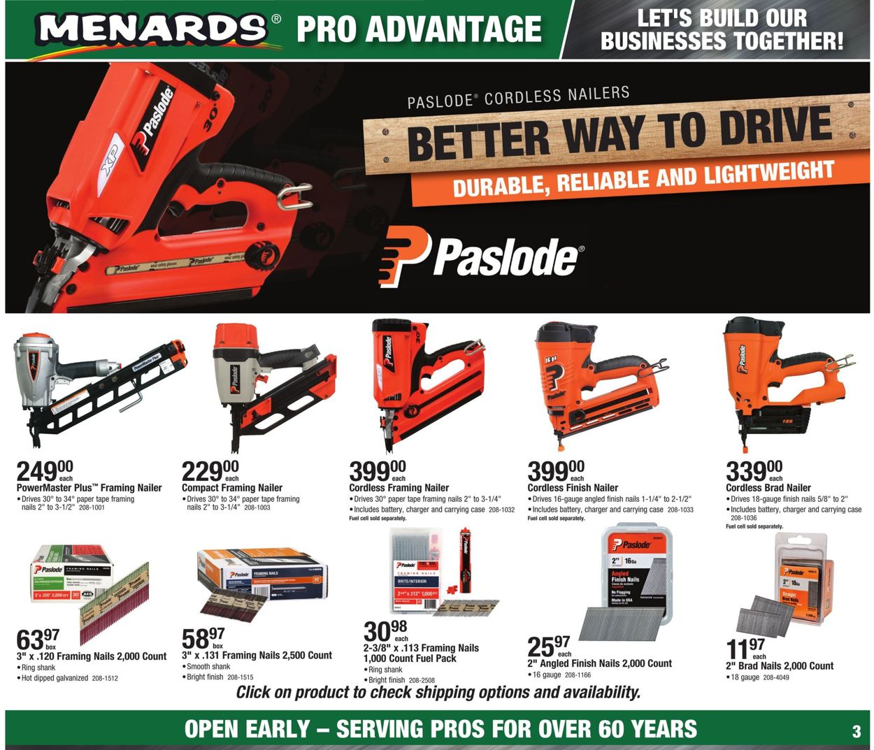 Catalogue Menards from 10/27/2019