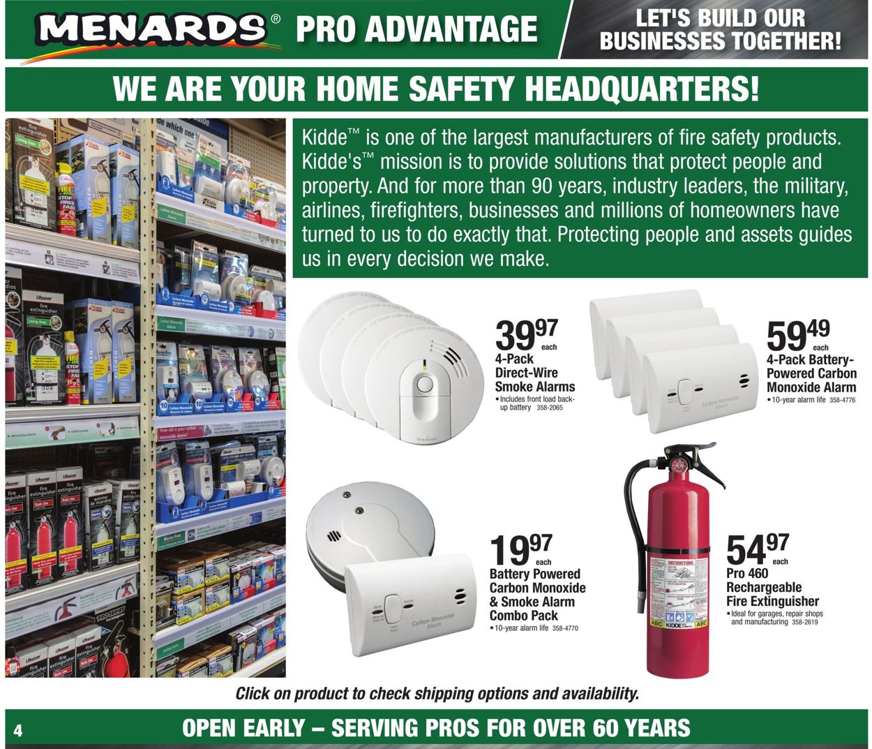 Catalogue Menards from 10/27/2019