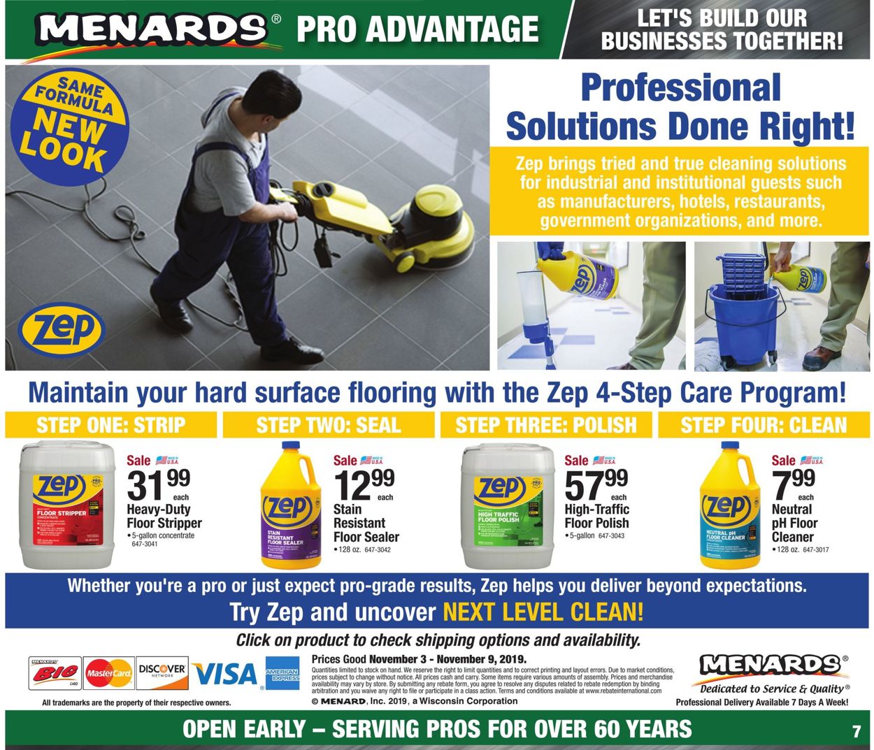 Catalogue Menards from 11/03/2019