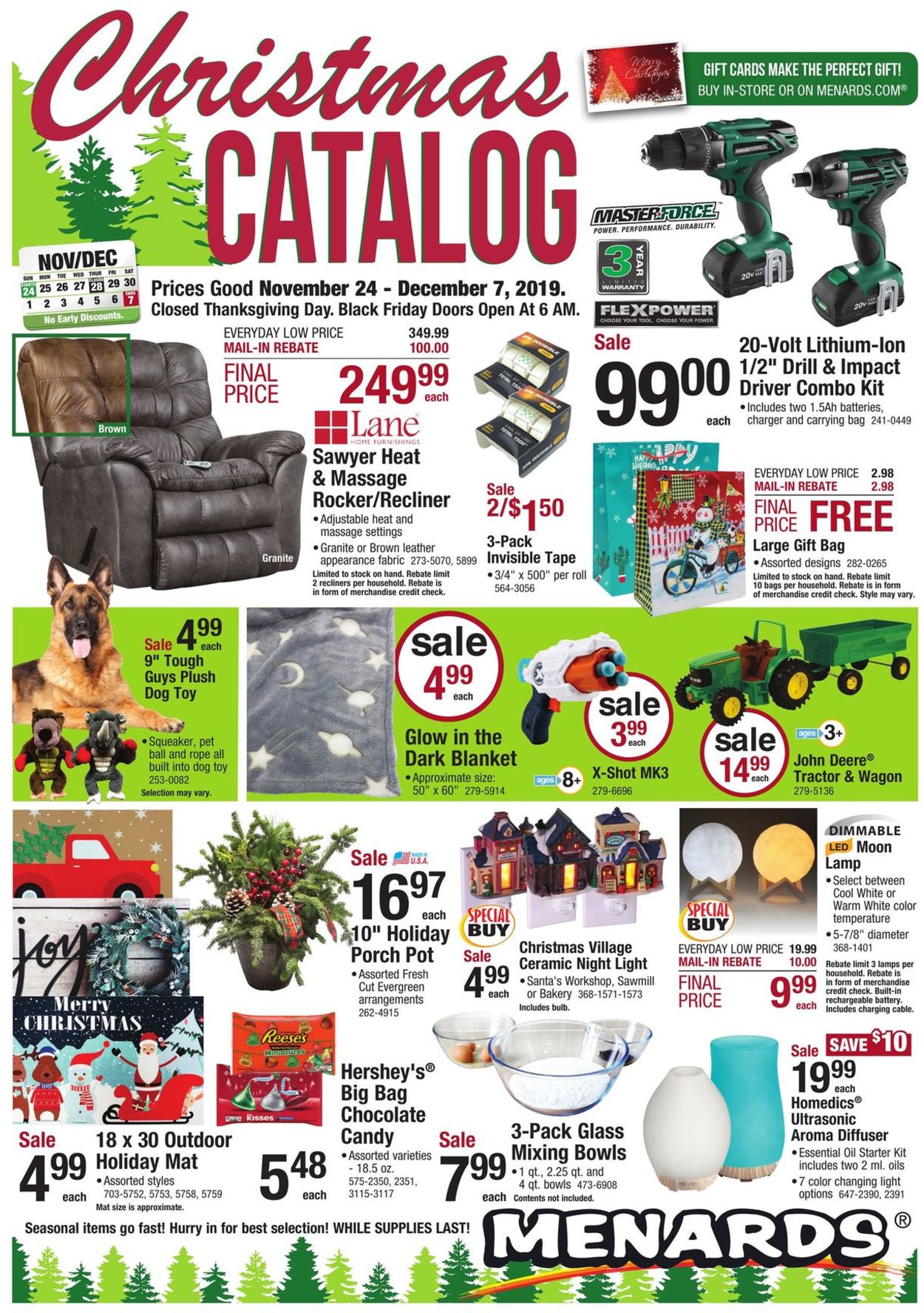 Menards Christmas Ad 2019 Current Weekly Ad 11 24 12 07 2019