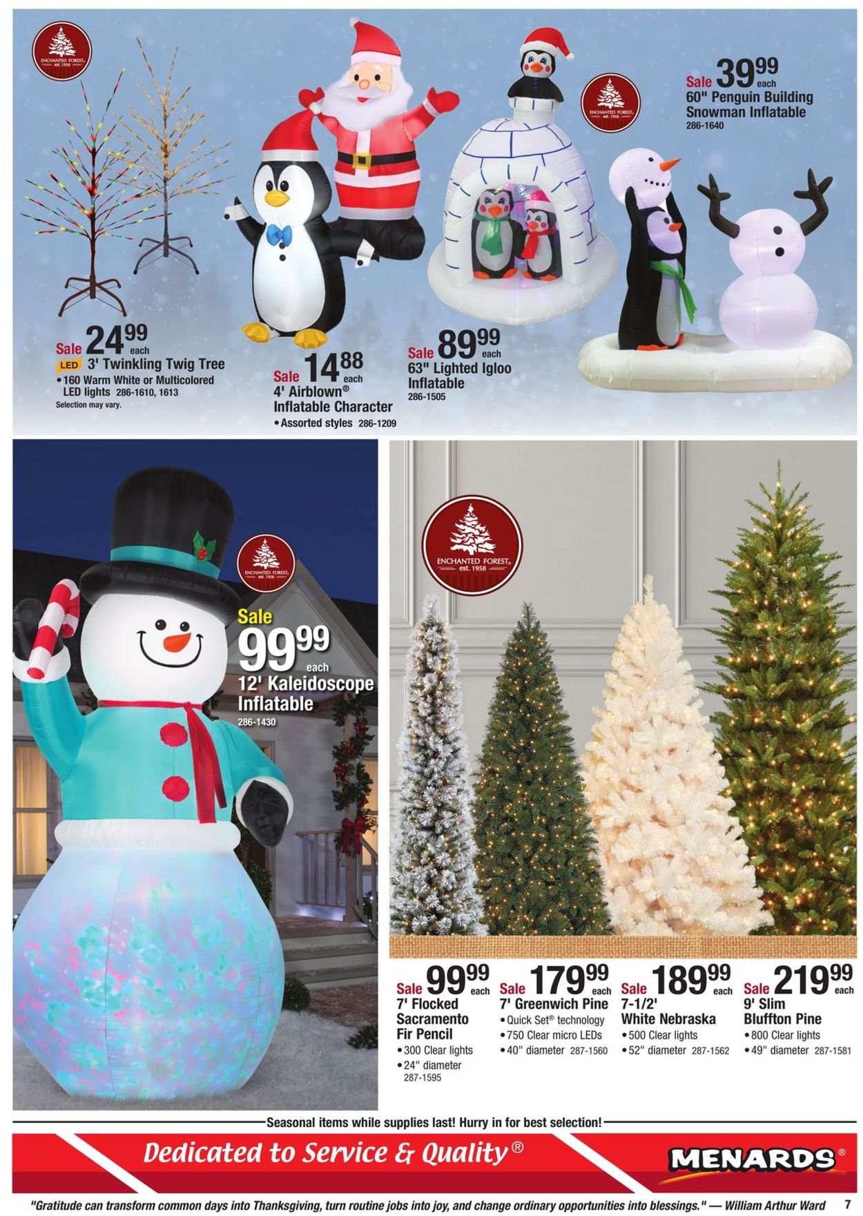 Catalogue Menards - Christmas Ad 2019 from 11/24/2019