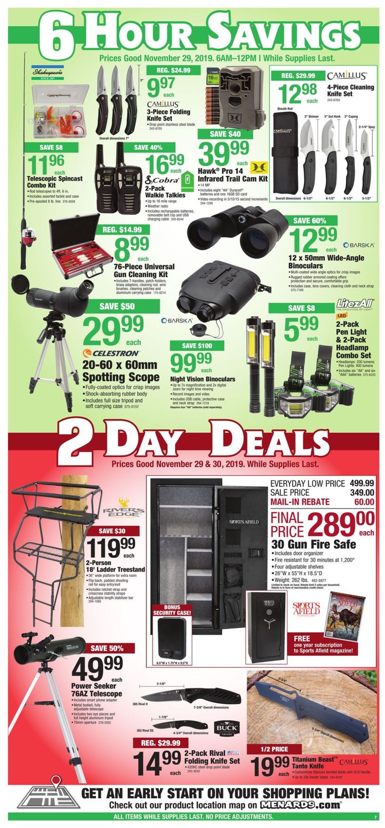 Menards - Black Friday Sale 2019 Current weekly ad 11/29 - 11/30/2019 [8] - 0