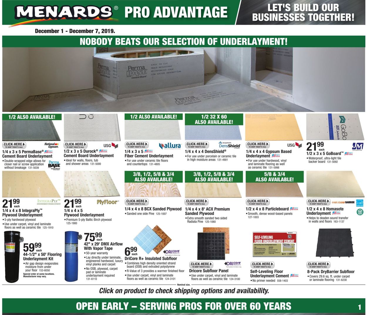 Menards Current Weekly Ad 12 01 12 07 2019 Frequent Ads Com