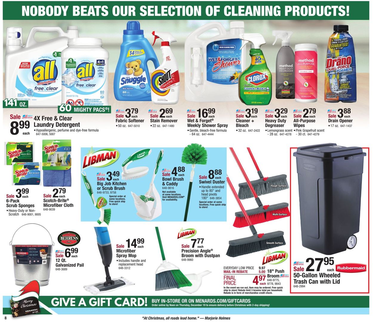 Catalogue Menards - Christmas Sale Ad 2019 from 12/15/2019