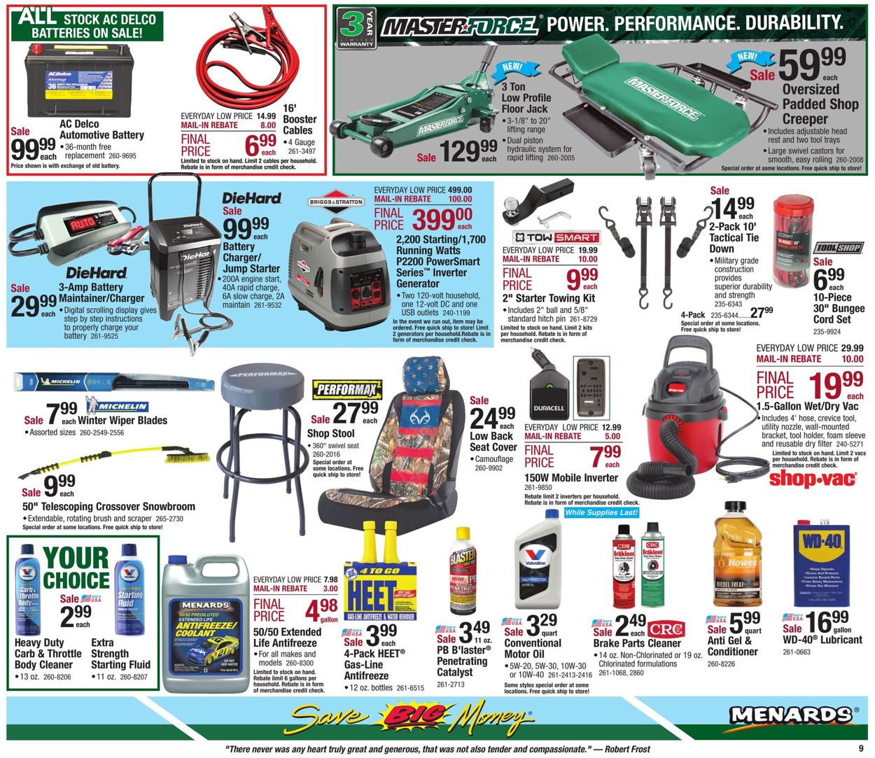 Menards - Christmas Sale Ad 2019 Current weekly ad 12/15 - 12/24/2019 [11] - www.bagsaleusa.com/product-category/onthego-bag/