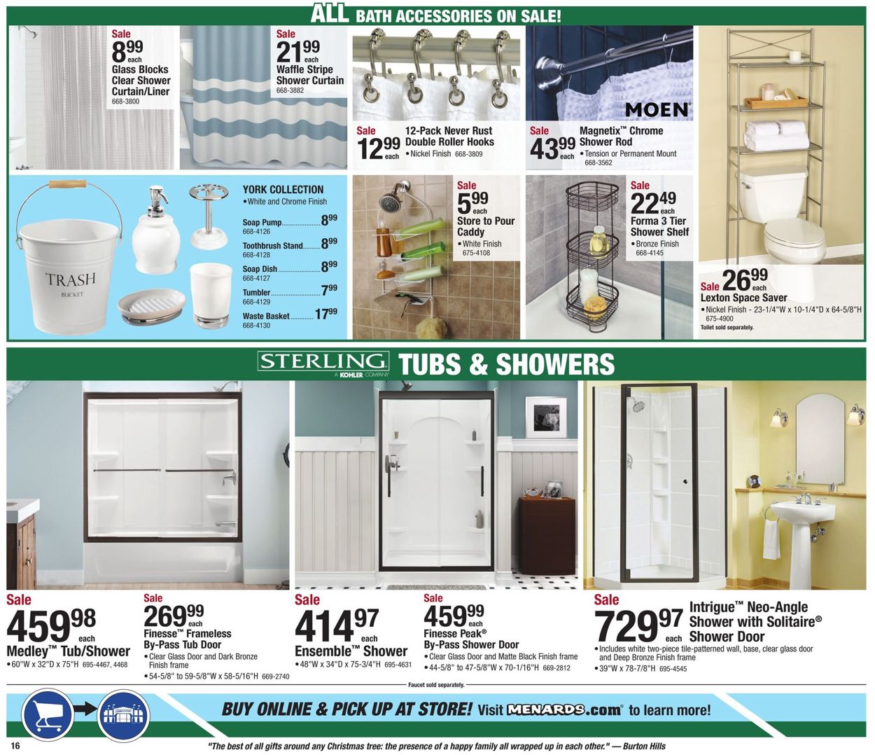 Menards - Christmas Sale Ad 2019 Current weekly ad 12/15 - 12/24/2019 [19] - 0