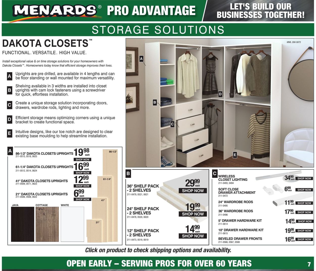 Catalogue Menards from 12/29/2019