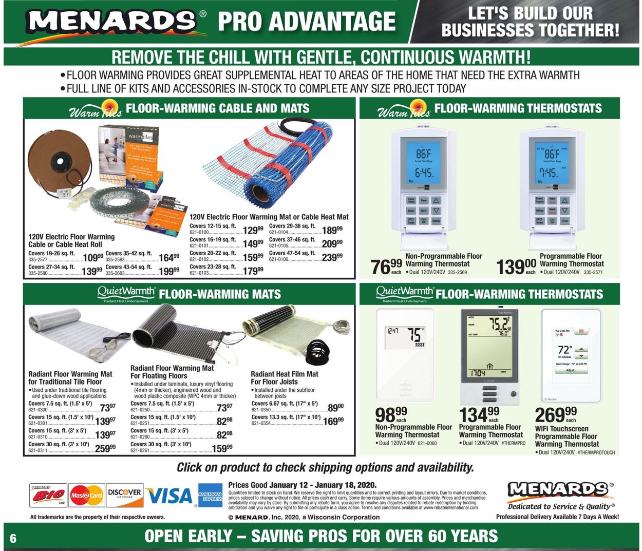 Catalogue Menards from 01/12/2020