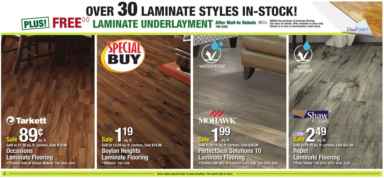 Menards Cur Weekly Ad 02 16 22, Menards Mohawk Waterproof Laminate Flooring