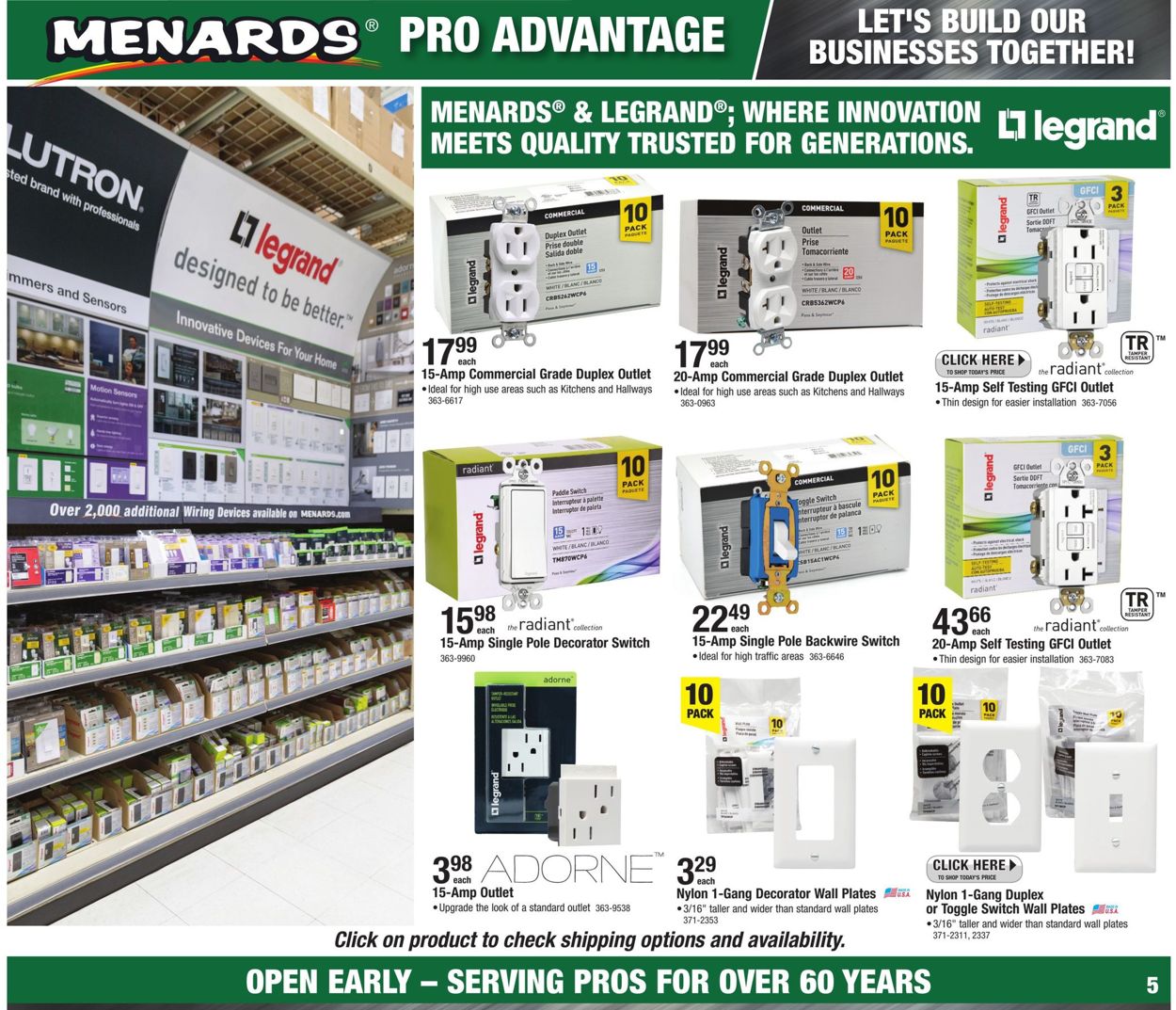 Catalogue Menards from 02/16/2020