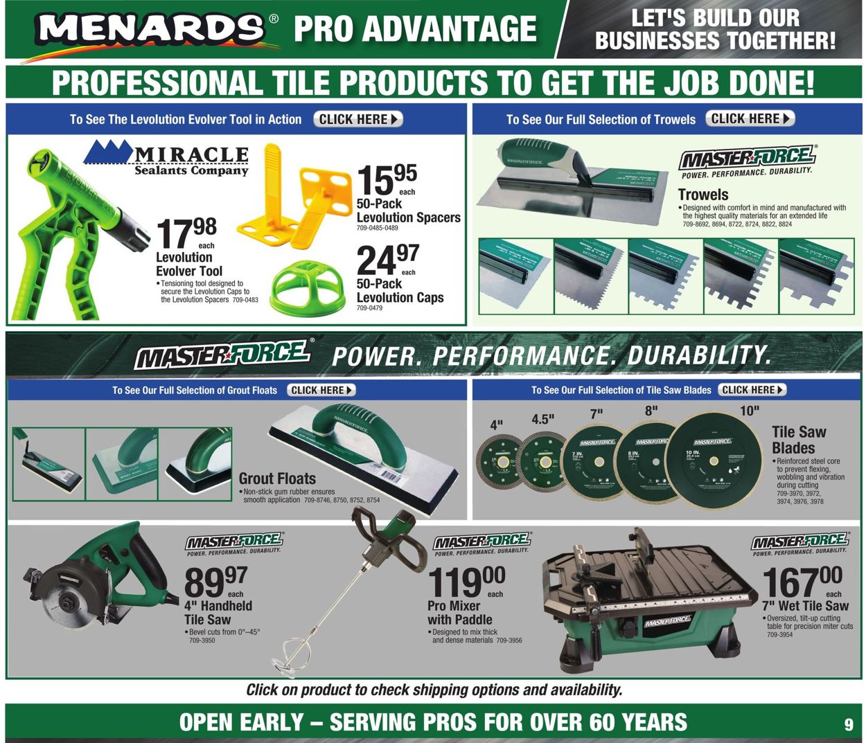 Catalogue Menards from 02/16/2020