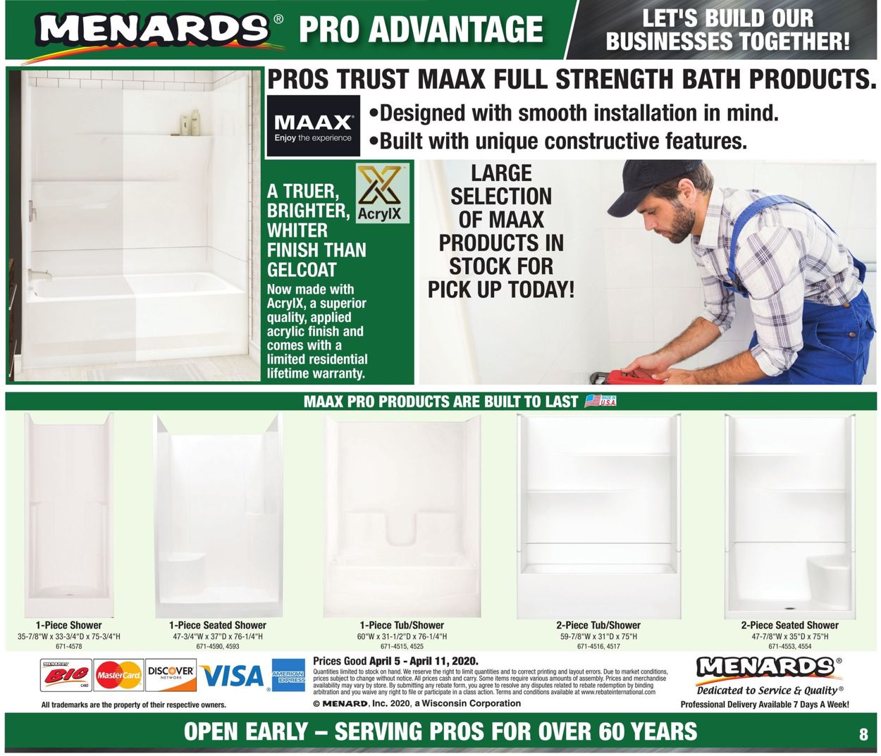 Catalogue Menards from 04/05/2020