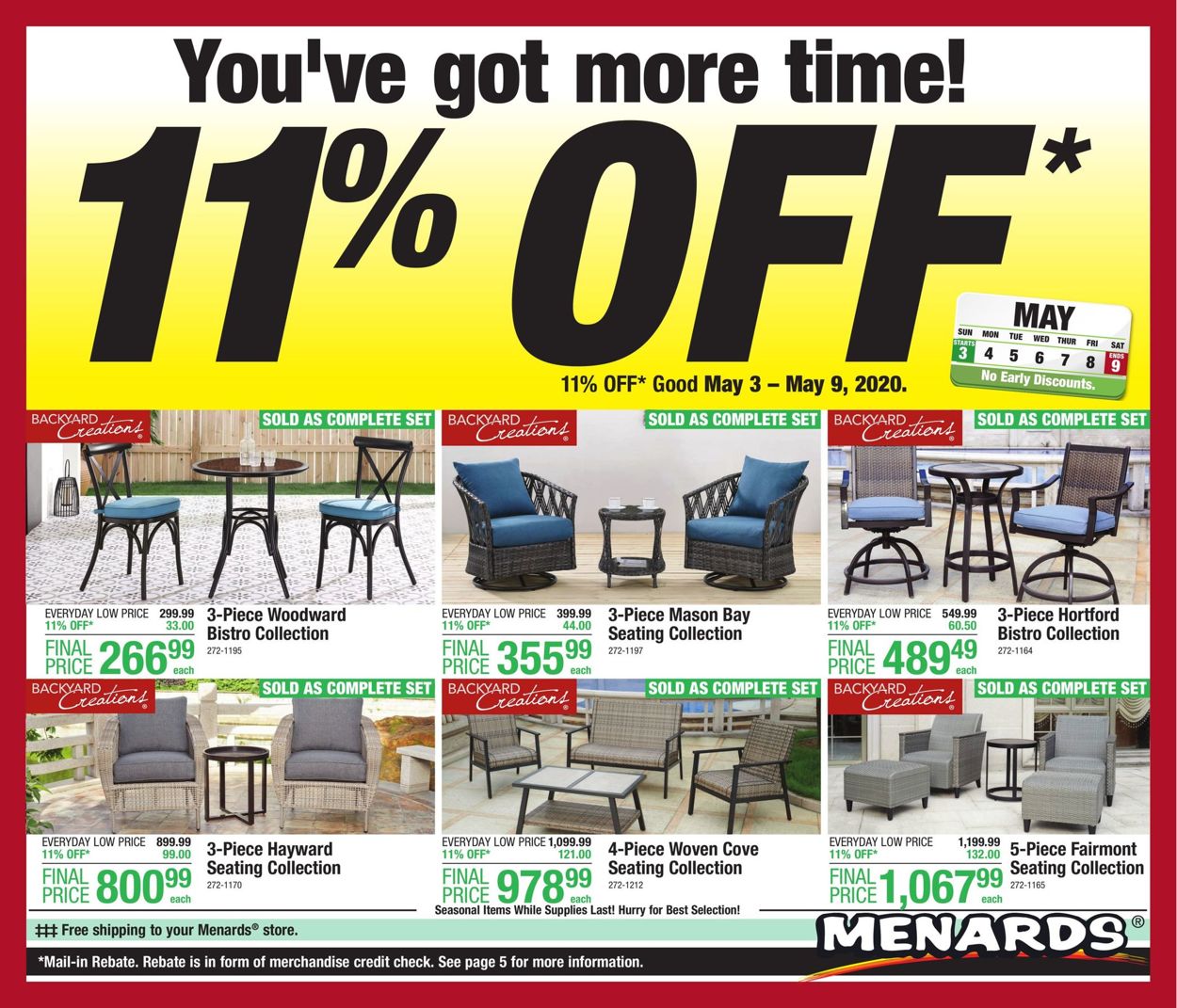 Catalogue Menards from 05/03/2020