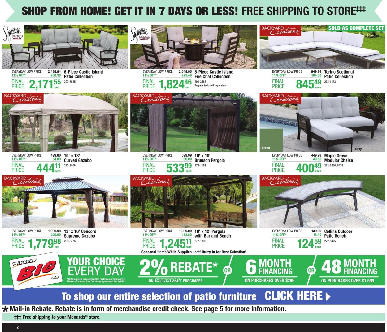 Catalogue Menards from 05/03/2020