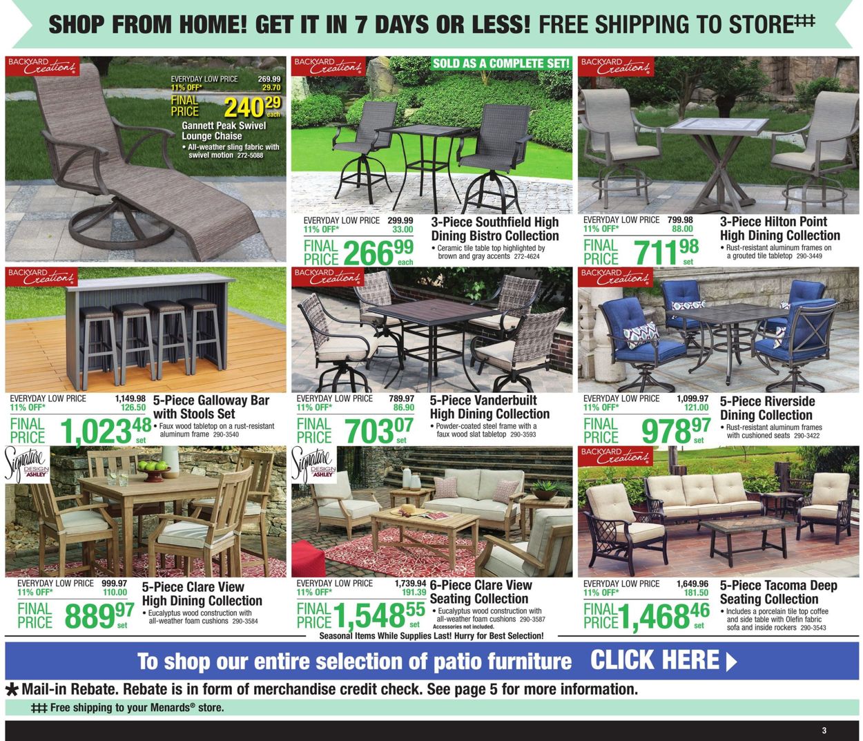 Catalogue Menards from 05/03/2020