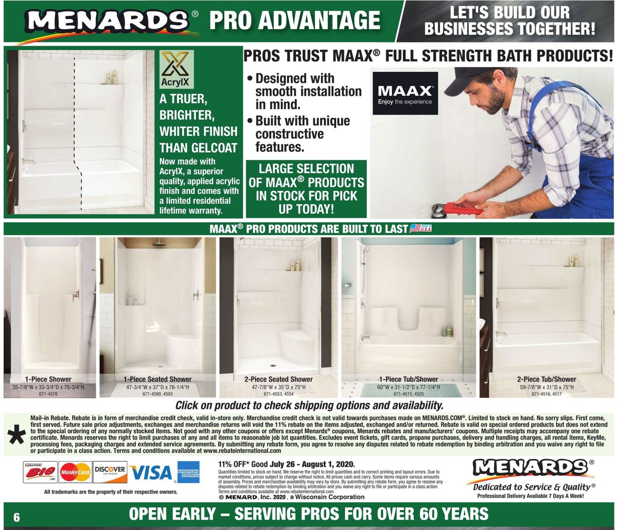 Catalogue Menards from 07/26/2020