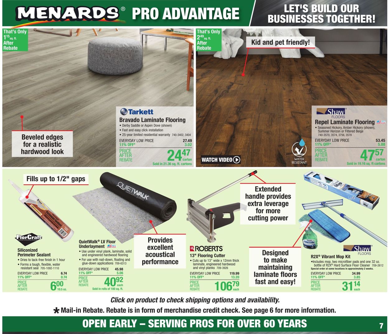 Catalogue Menards from 07/26/2020