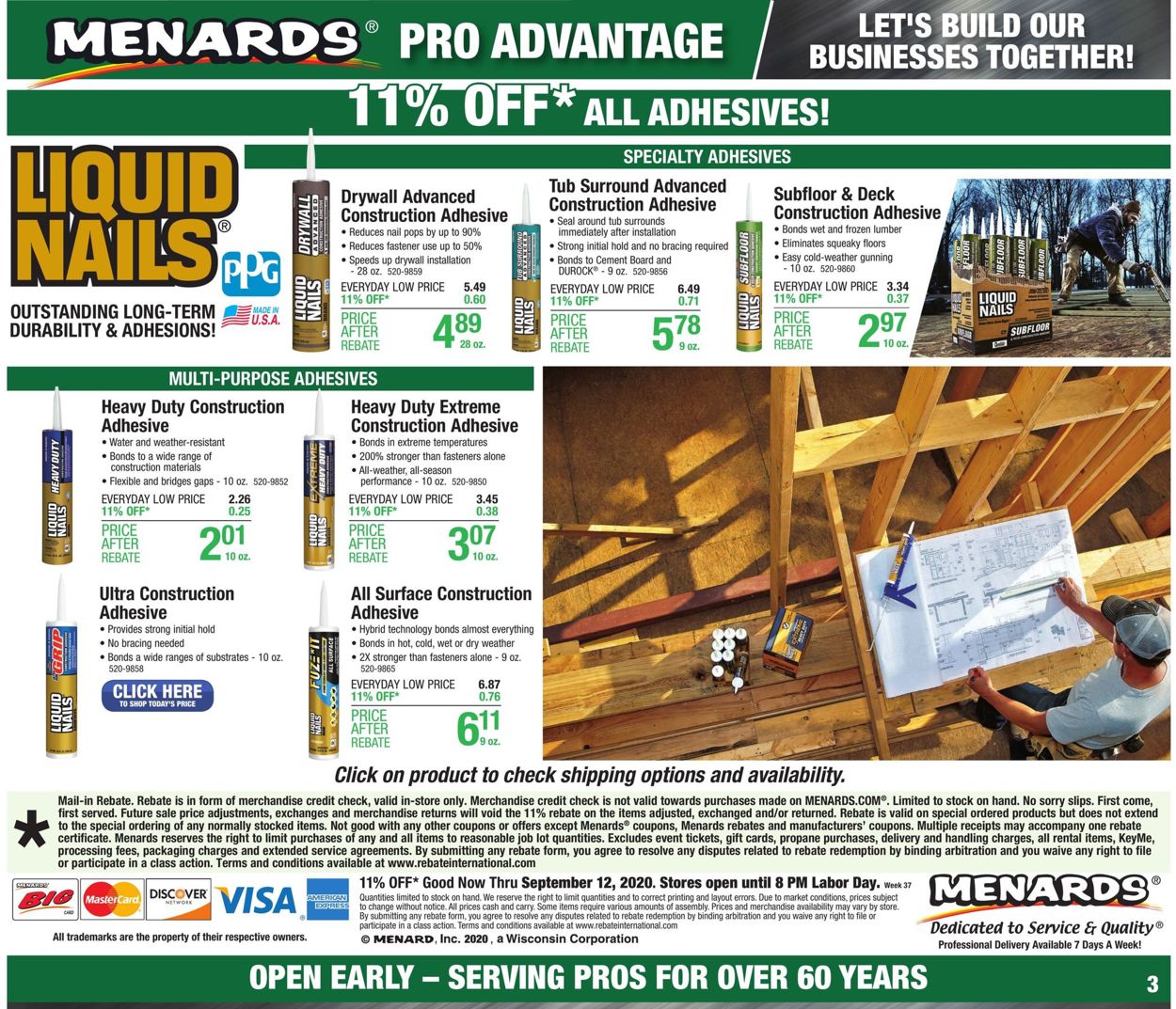 Catalogue Menards from 09/06/2020