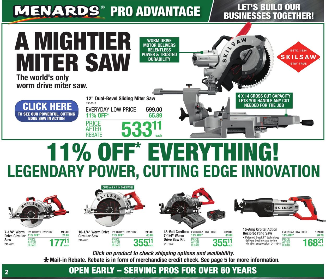 Catalogue Menards from 09/13/2020