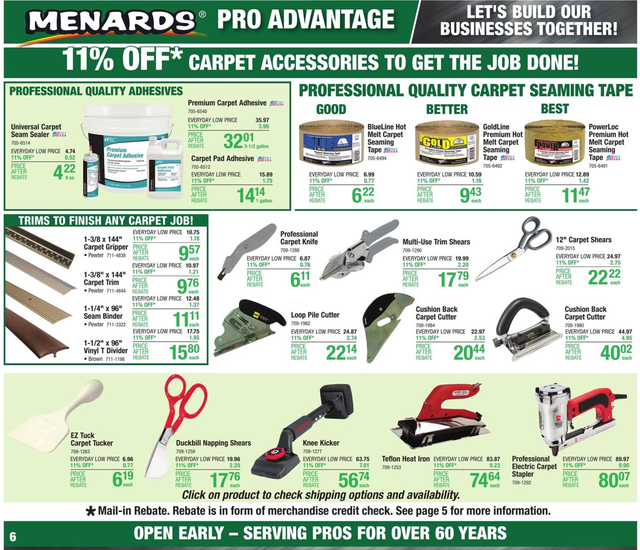 Catalogue Menards from 09/13/2020