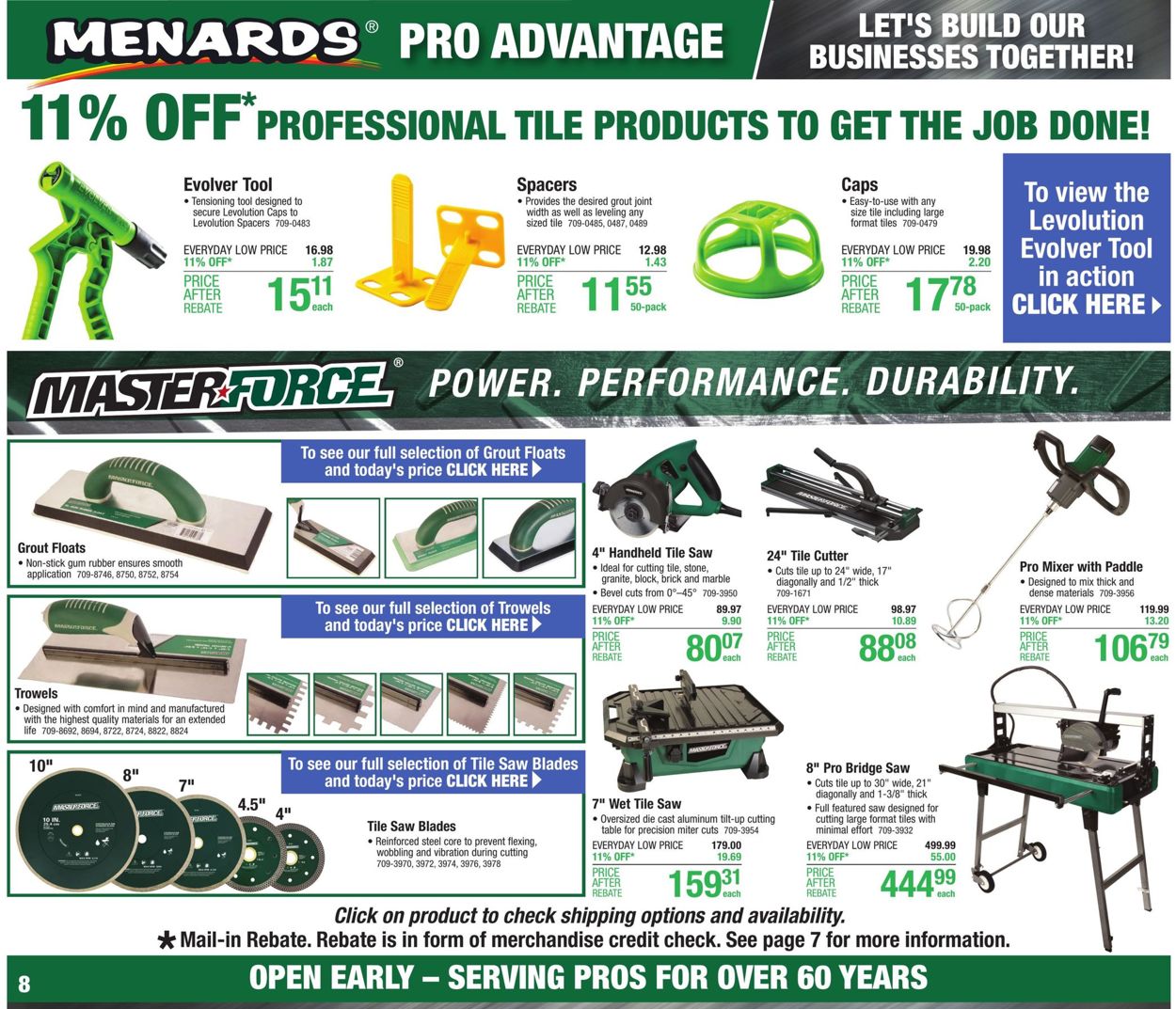 Catalogue Menards from 09/27/2020