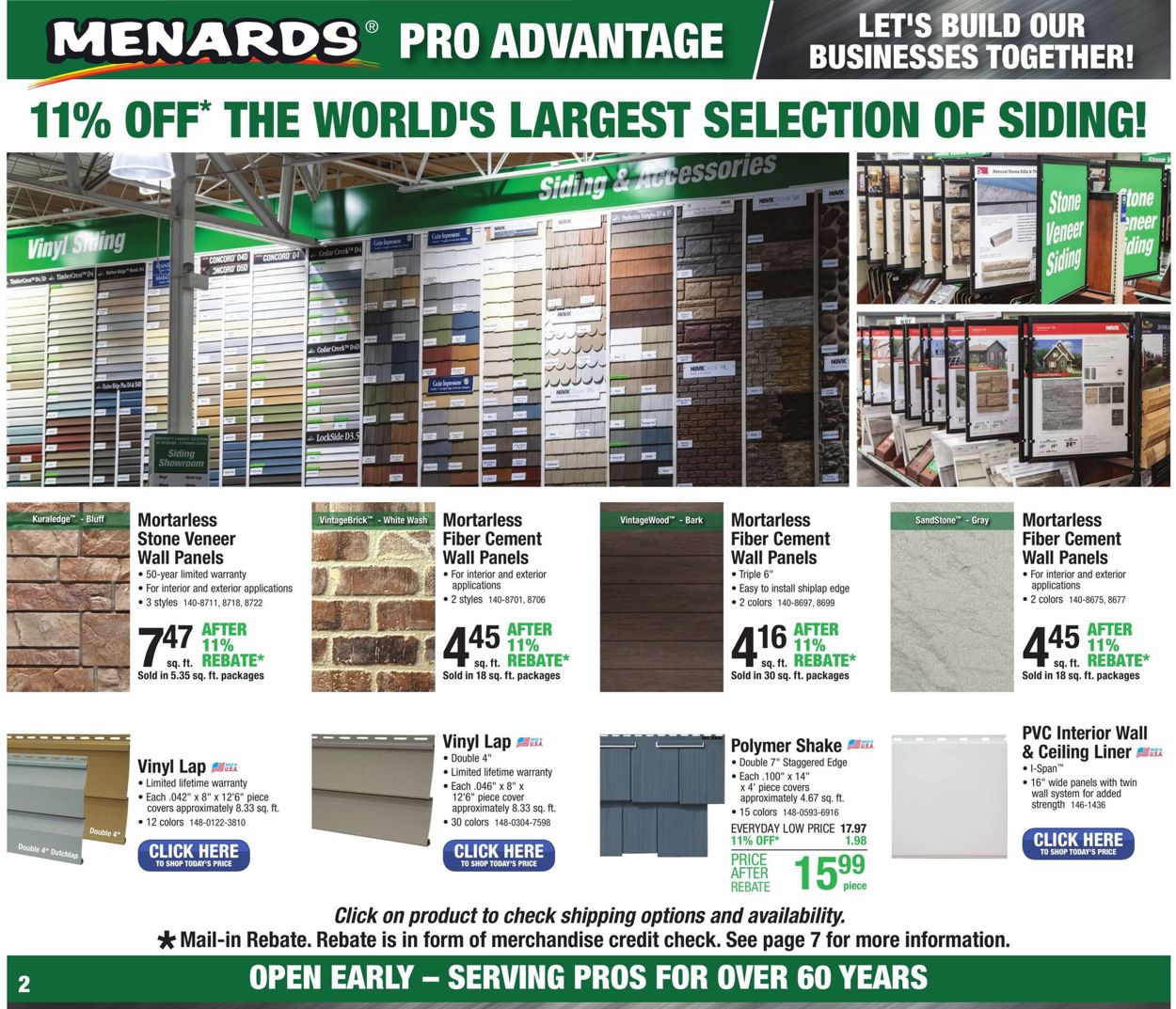 Catalogue Menards from 10/11/2020