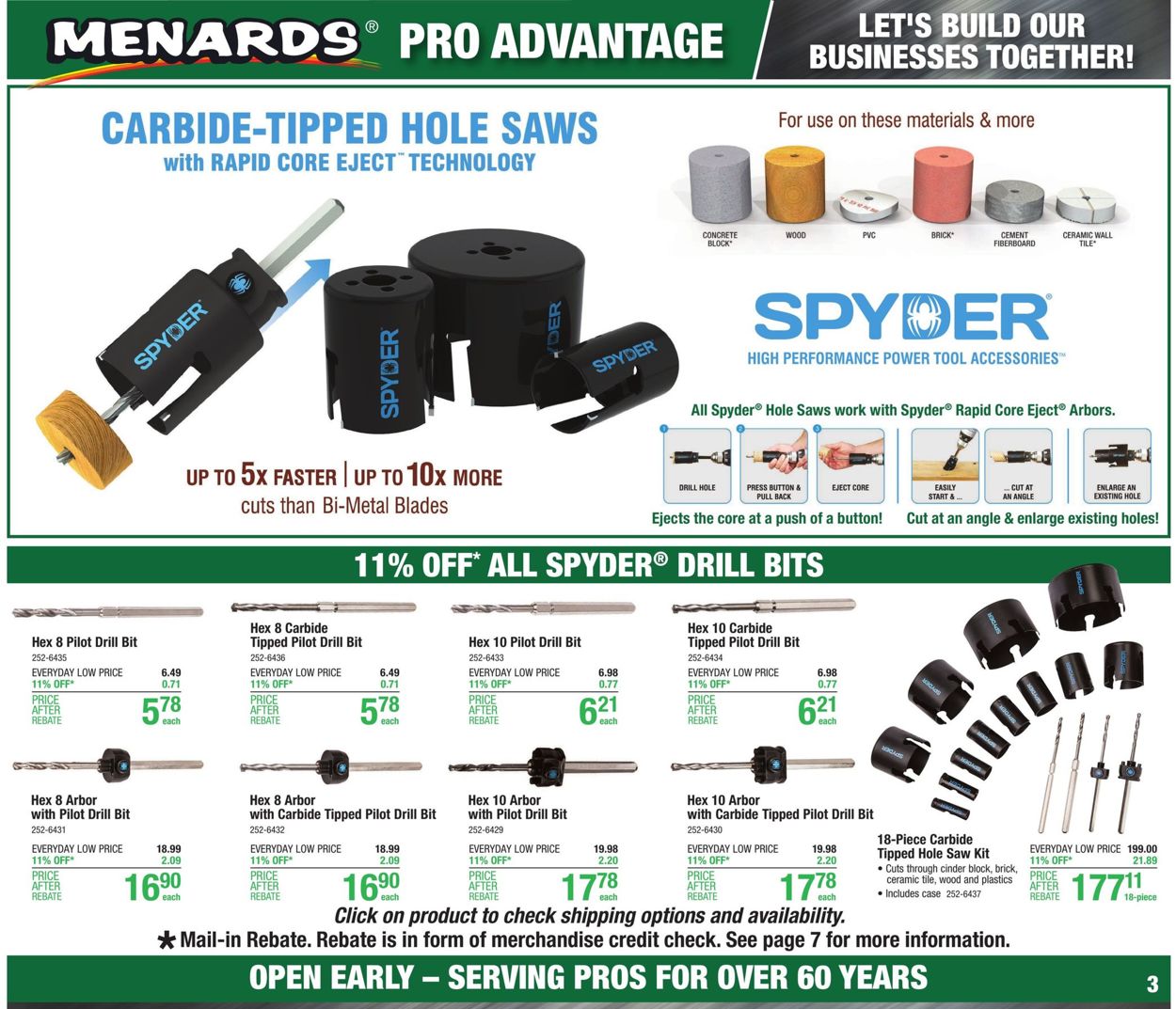 Catalogue Menards from 10/11/2020