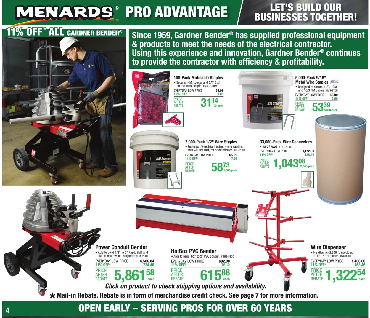 Catalogue Menards from 10/11/2020