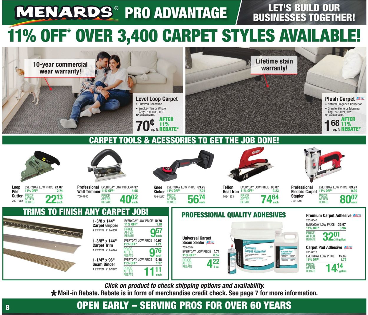 Catalogue Menards from 10/11/2020