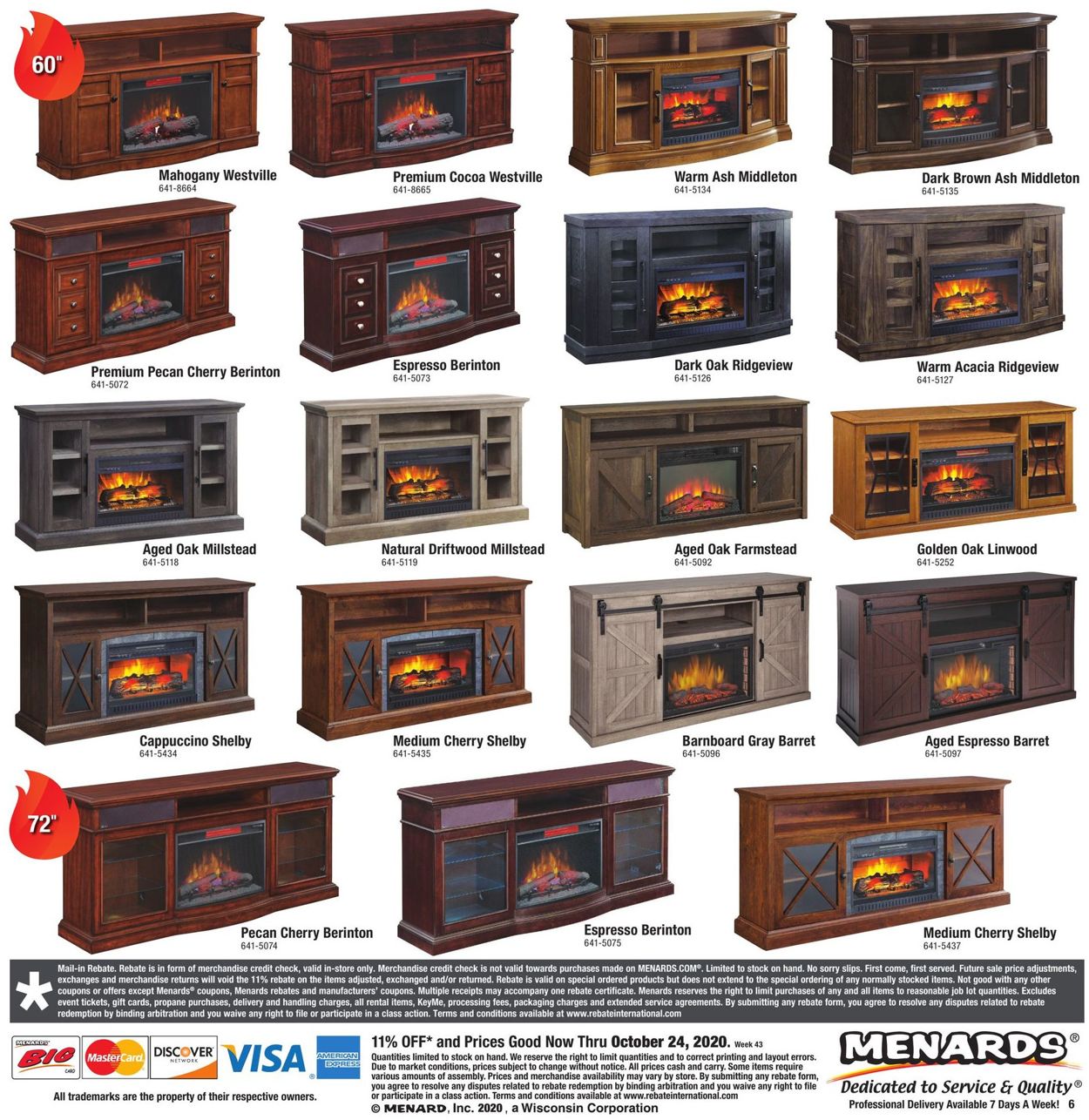 Catalogue Menards from 10/18/2020