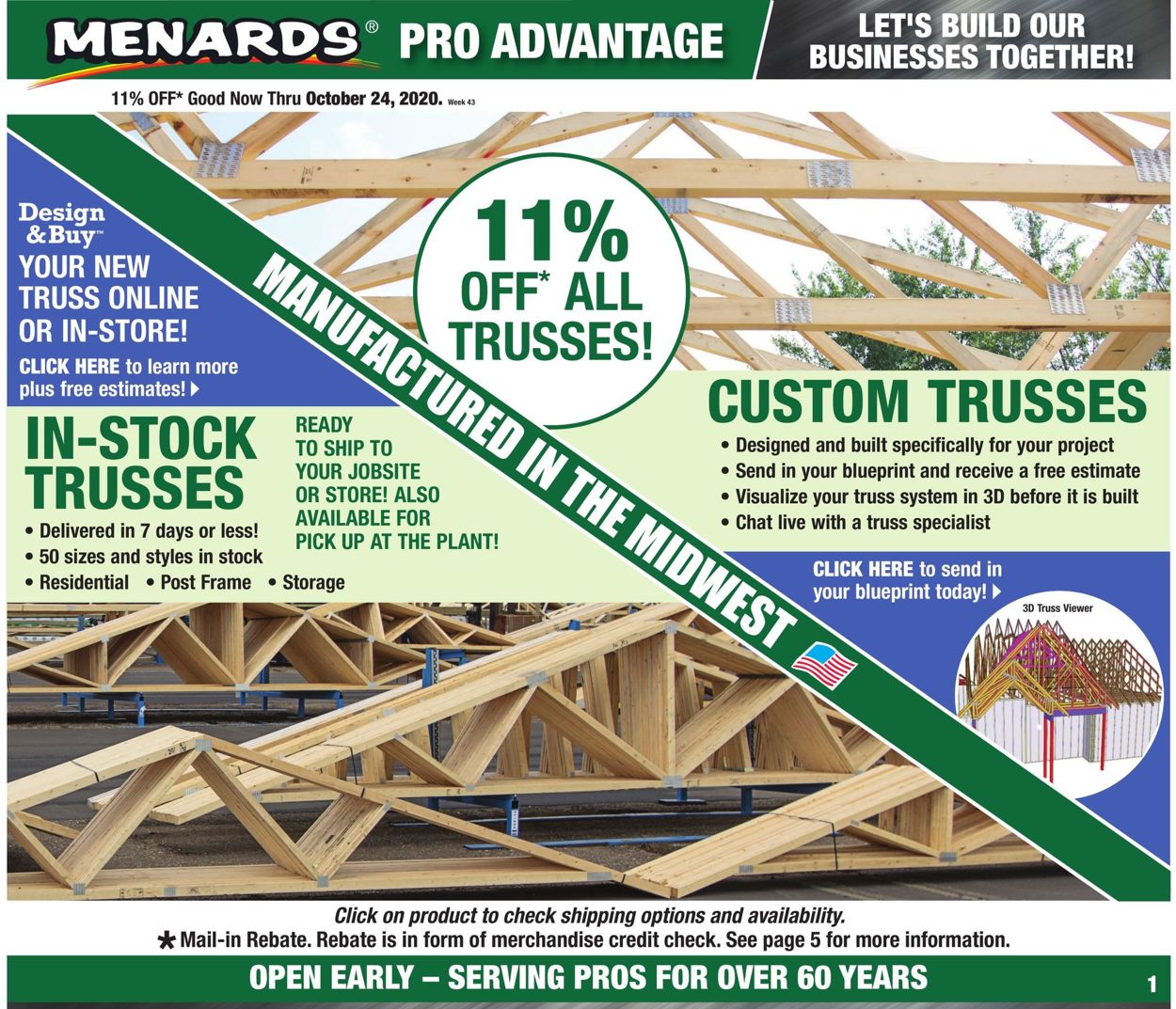 Catalogue Menards from 10/18/2020