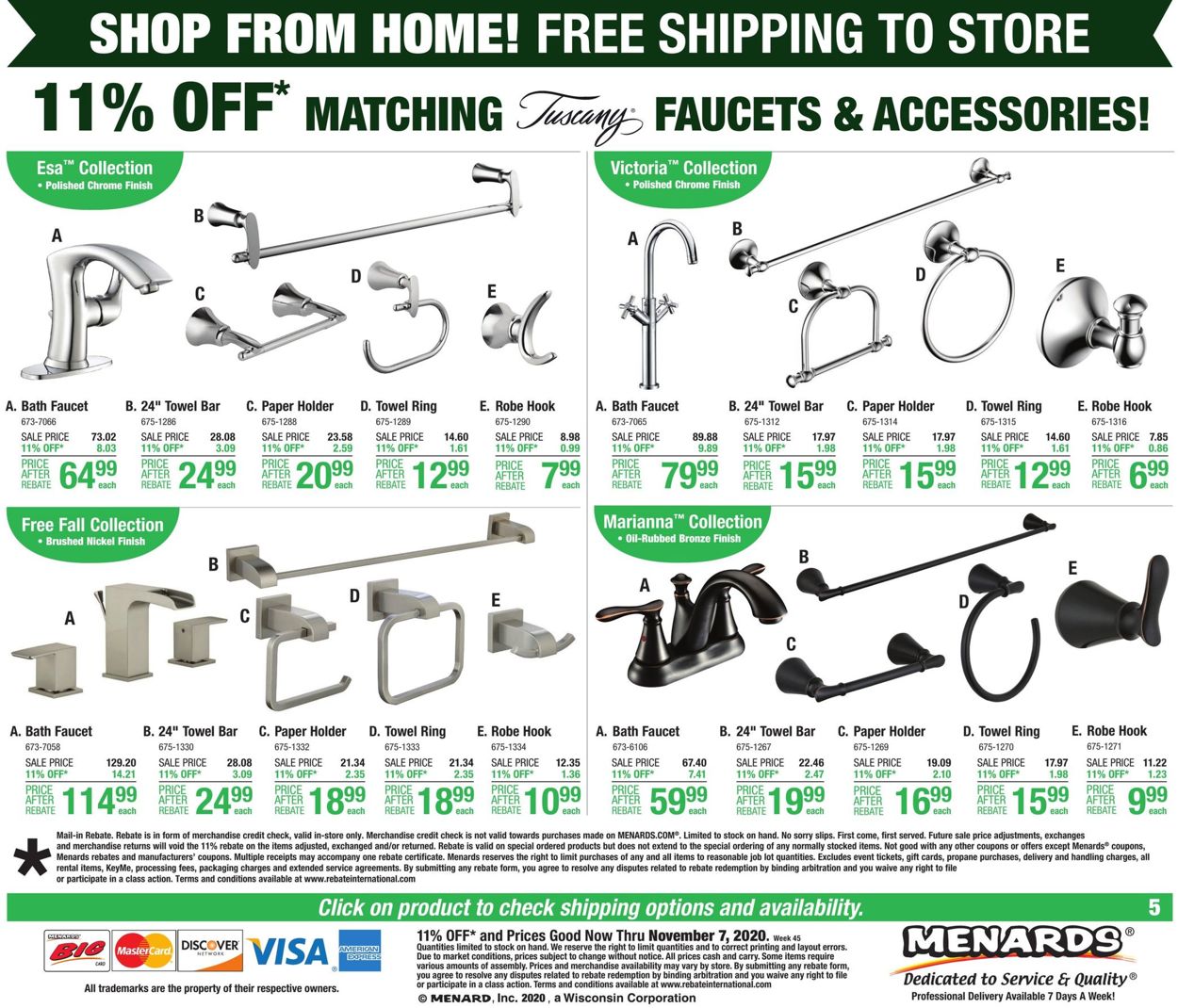 Catalogue Menards from 11/01/2020