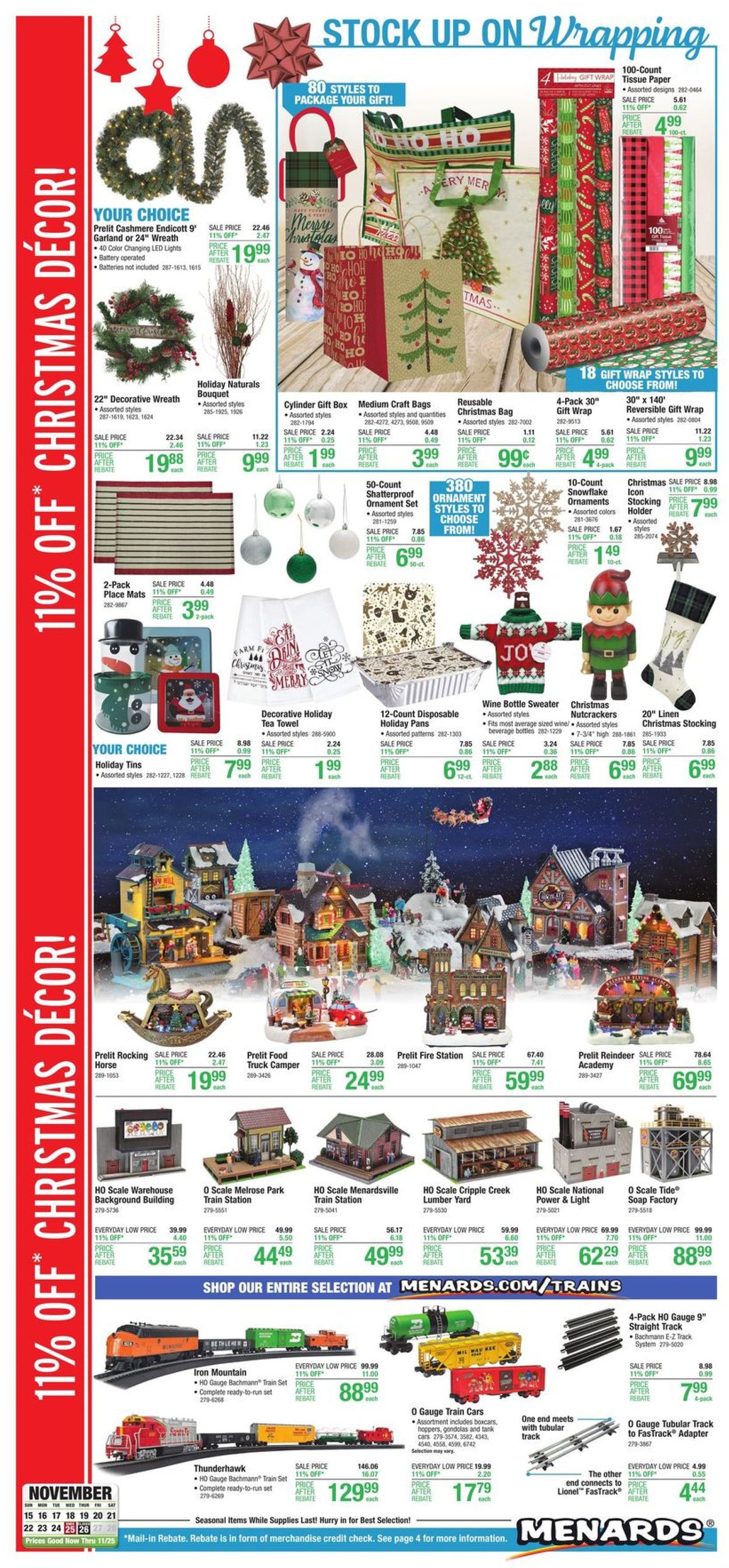 Catalogue Menards Christmas 2020 from 11/15/2020