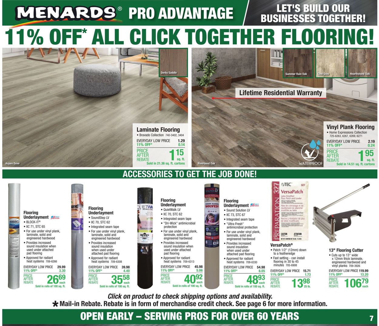 Menards Cur Weekly Ad 11 15 25, Menards Vinyl Plank Flooring Cutter